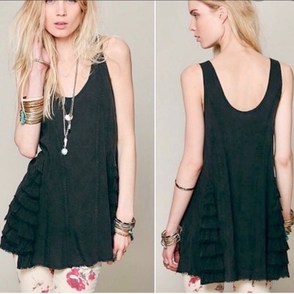 Free people ruffle tank